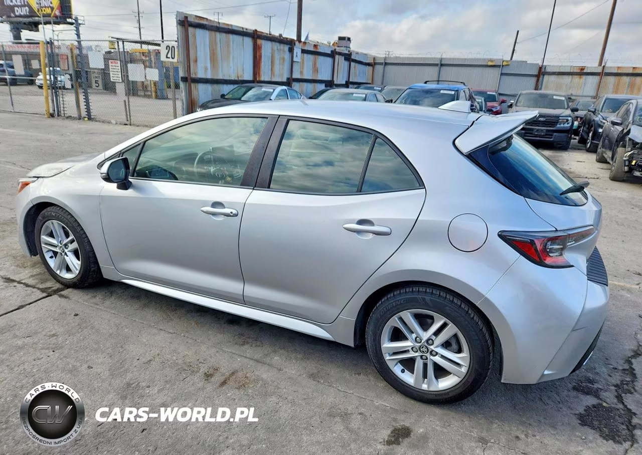 2019 Toyota Corolla Se VIN:JTNK4RBE3K3060667 - 2