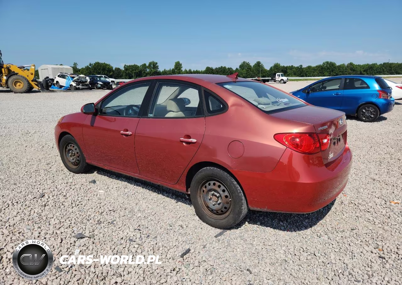 2009 Hyundai Elantra Gls VIN:KMHDU46D79U811593 - 2