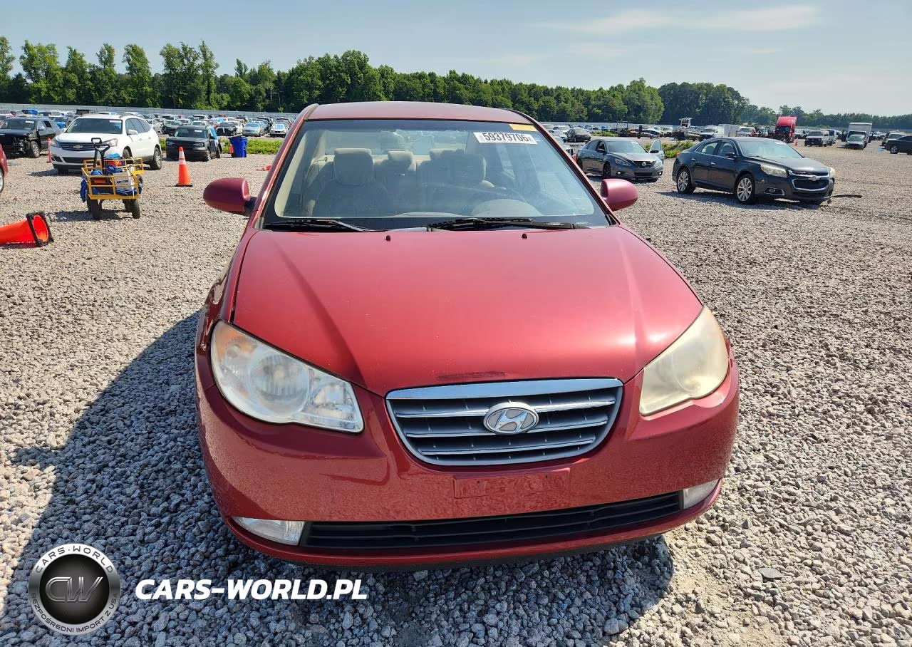 2009 Hyundai Elantra Gls VIN:KMHDU46D79U811593 - 5