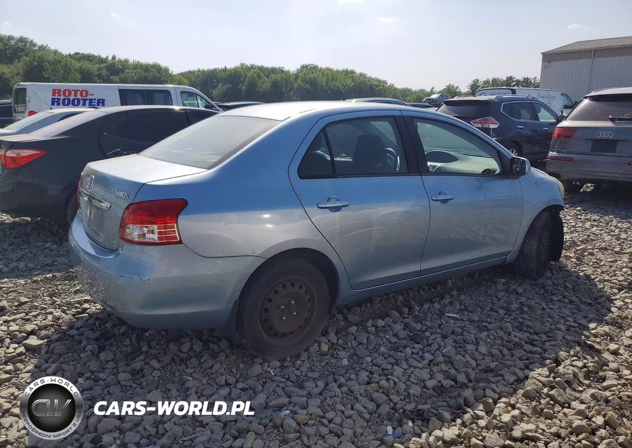 2009 Toyota Yaris Base VIN:JTDBT923X91308523 - 3
