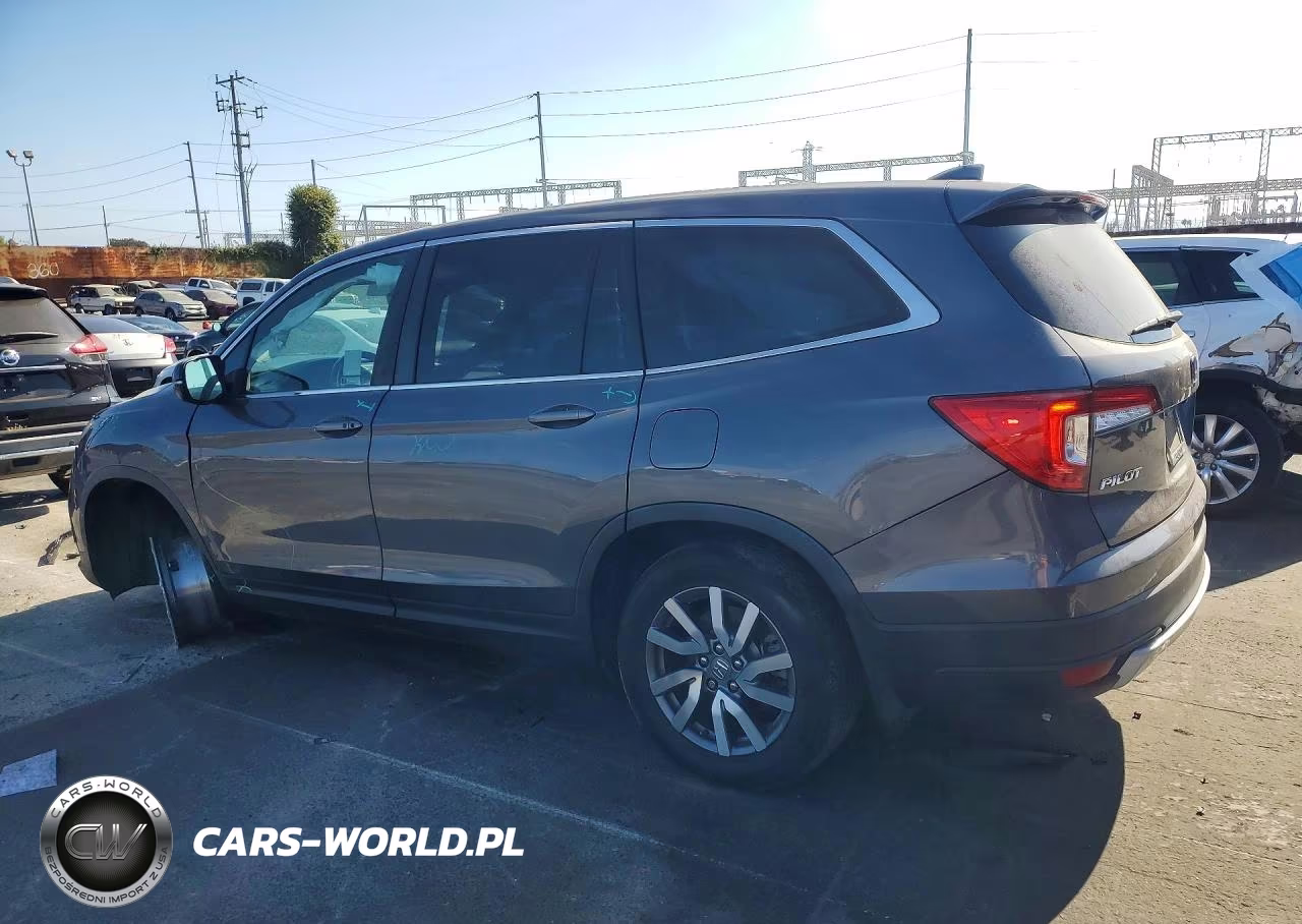 2020 Honda Pilot Exl VIN:5FNYF5H57LB021786 - 2