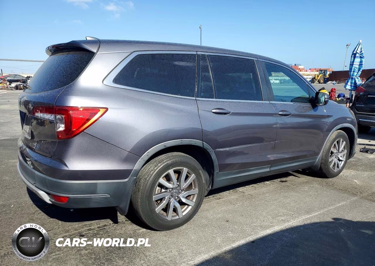 2020 Honda Pilot Exl VIN:5FNYF5H57LB021786 - 3