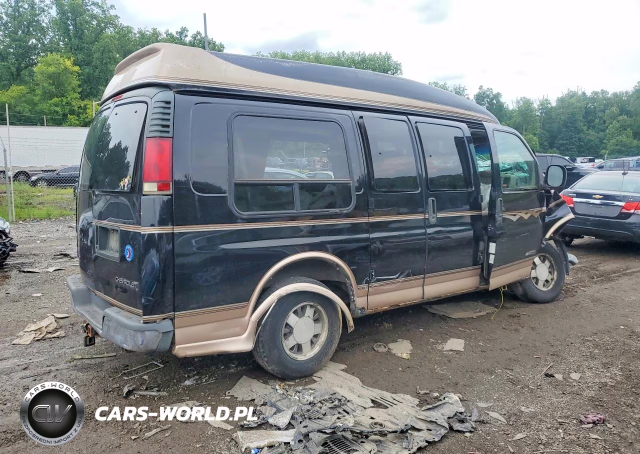 1997 Chevrolet Express G1500 VIN:1GBFG15R7V1049253 - 3