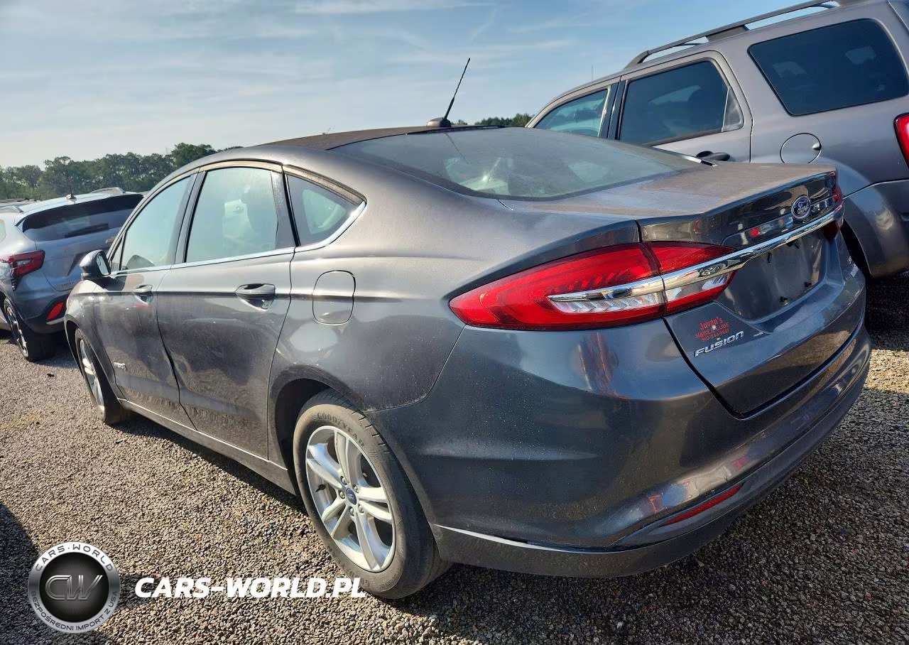 2018 Ford Fusion Se Hybrid VIN:3FA6P0LU7JR192805 - 2