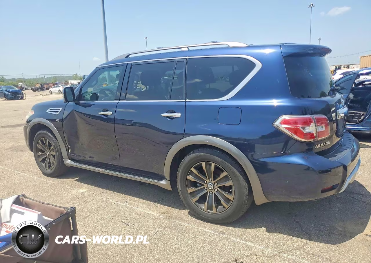 2017 Nissan Armada Platinum VIN:JN8AY2NE1H9704183 - 2