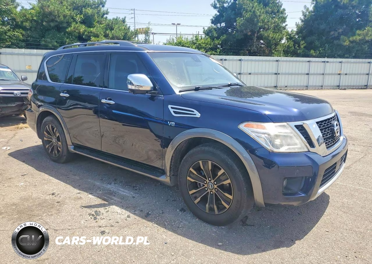 2017 Nissan Armada Platinum VIN:JN8AY2NE1H9704183 - 4