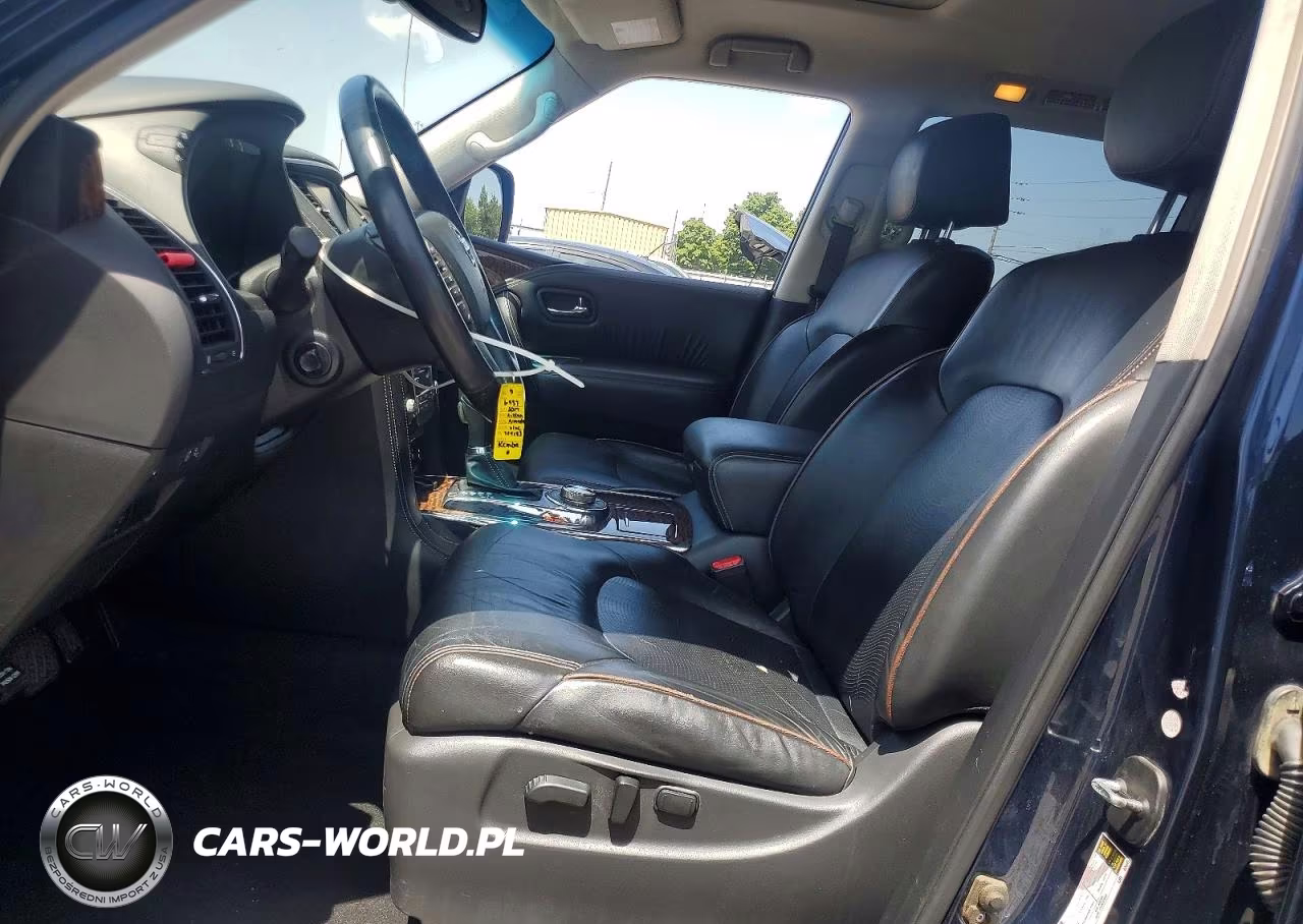 2017 Nissan Armada Platinum VIN:JN8AY2NE1H9704183 - 7