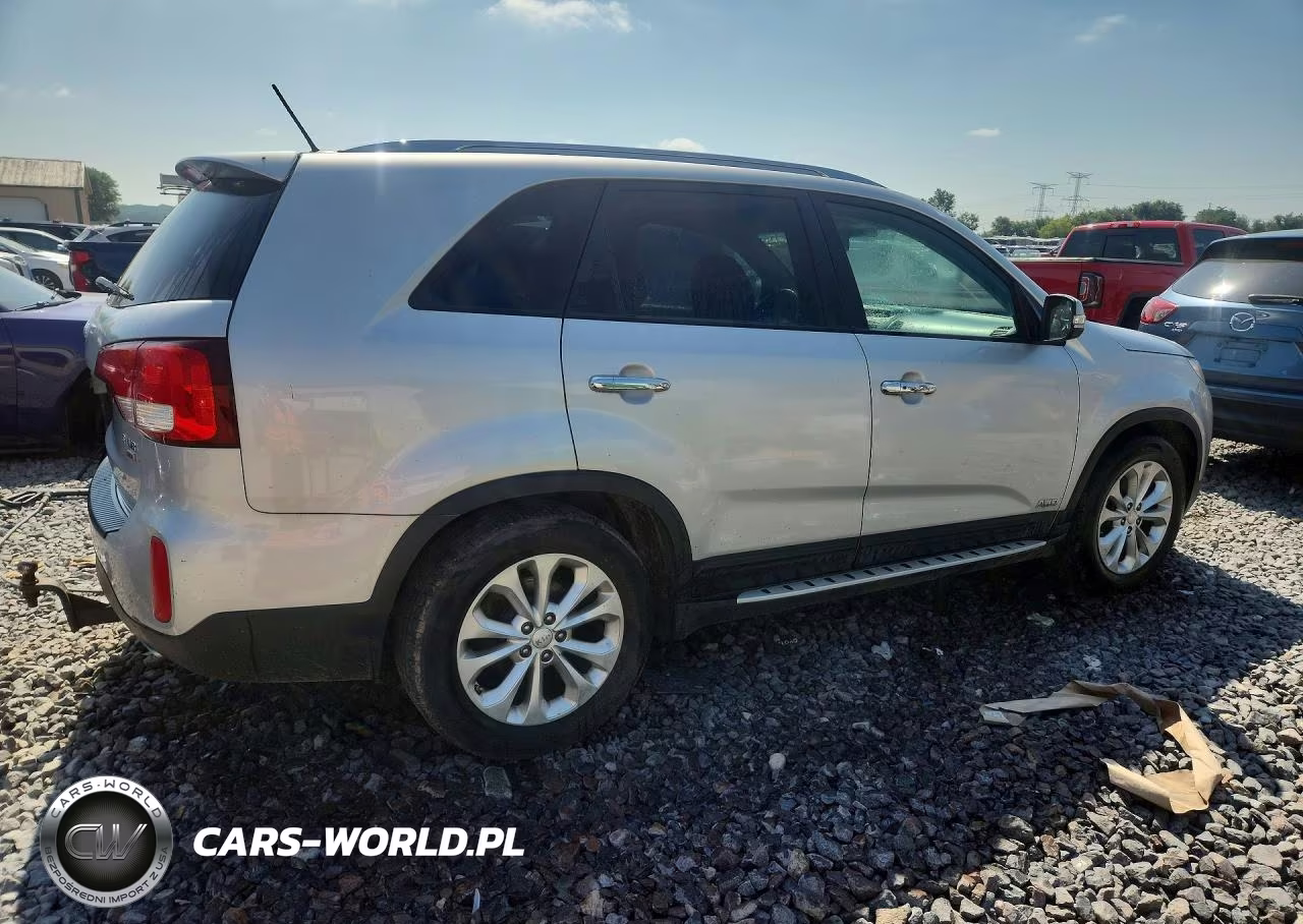 2014 Kia Sorento Ex VIN:5XYKUDA78EG476885 - 3