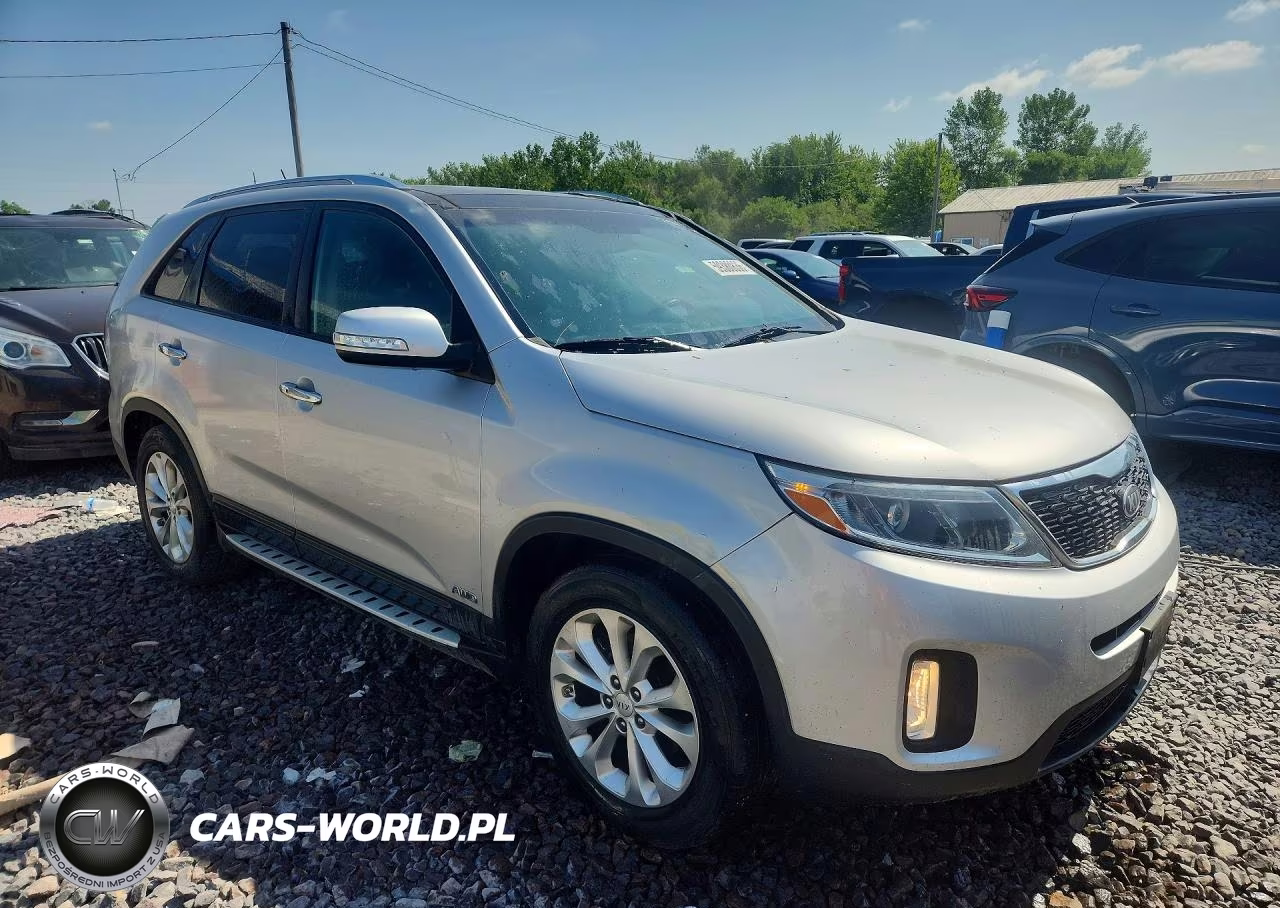 2014 Kia Sorento Ex VIN:5XYKUDA78EG476885 - 4