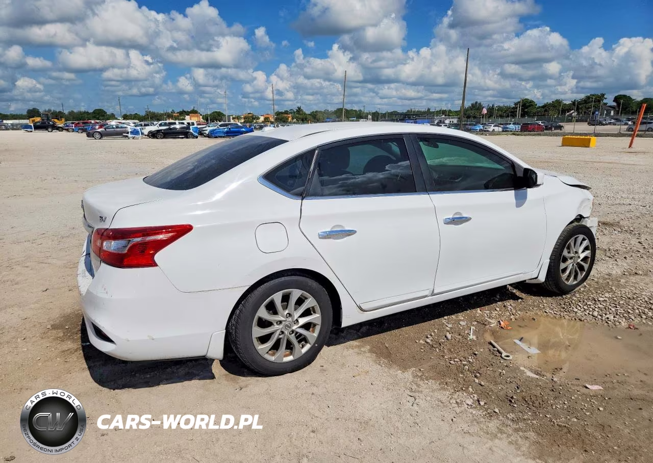 2018 Nissan Sentra Sv VIN:3N1AB7AP9JL622459 - 3