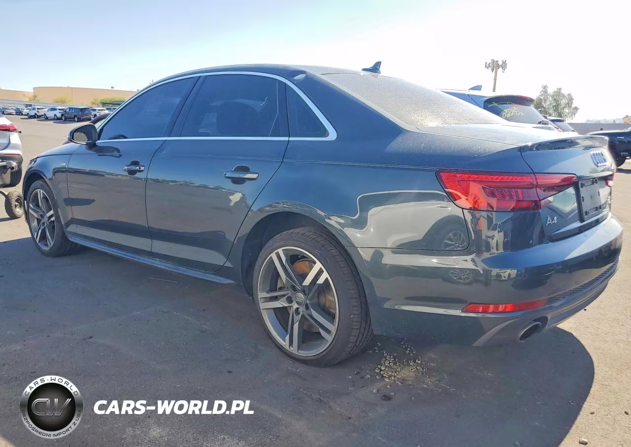 2017 Audi A4 Premium Plus VIN:WAUENAF46HN040862 - 2