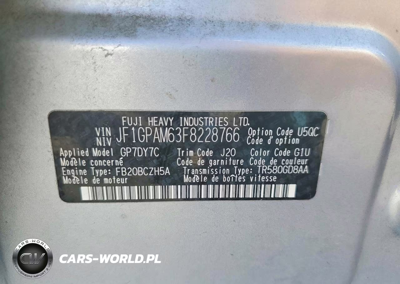 2015 Subaru Impreza Limited VIN:JF1GPAM63F8228766 - 13