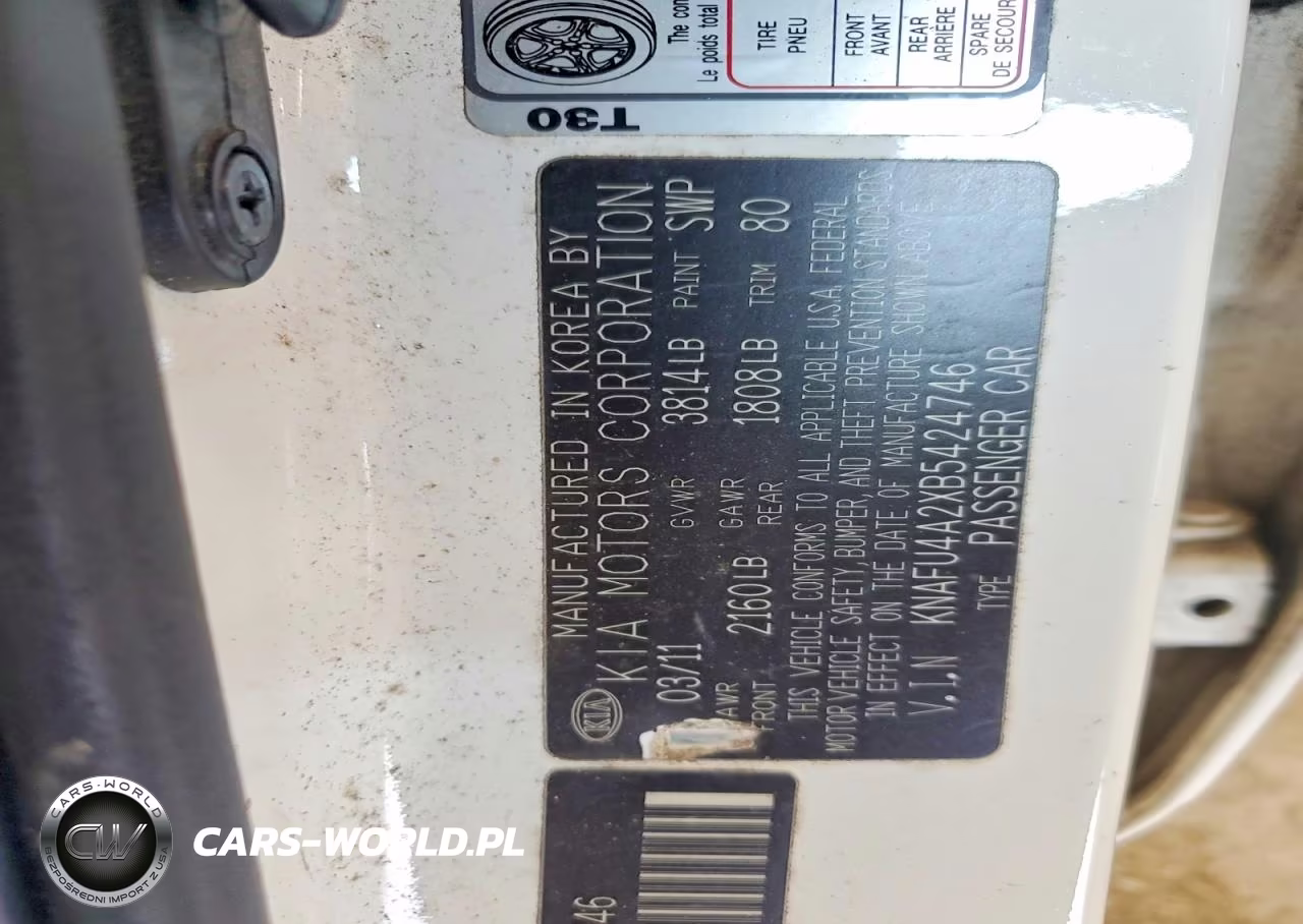 2011 Kia Forte Ex VIN:KNAFU4A2XB5424746 - 12