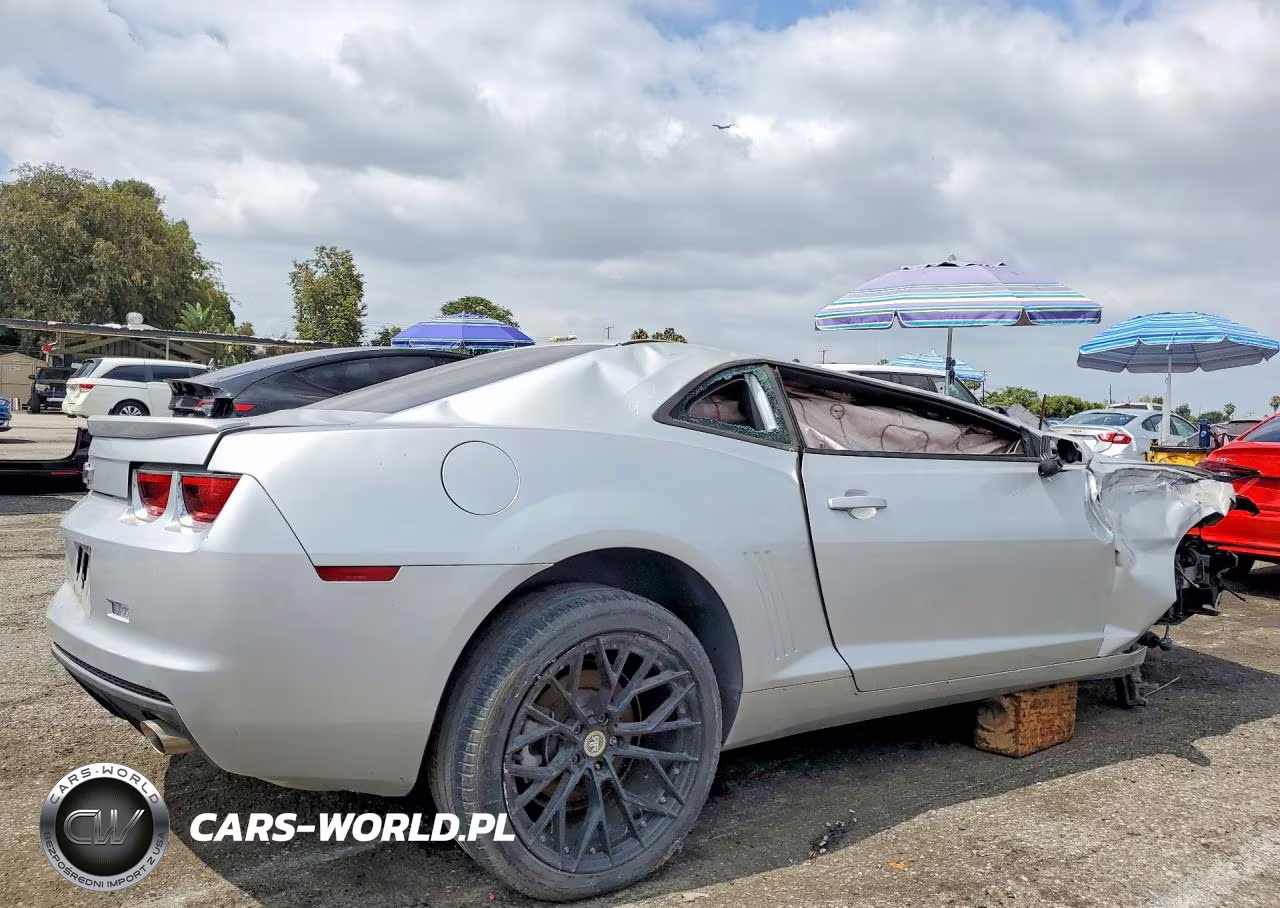 2012 Chevrolet Camaro Lt VIN:2G1FB1E34C9196489 - 3