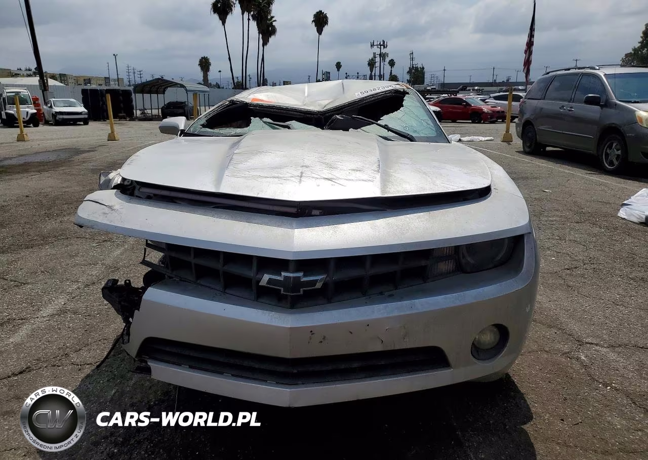 2012 Chevrolet Camaro Lt VIN:2G1FB1E34C9196489 - 5