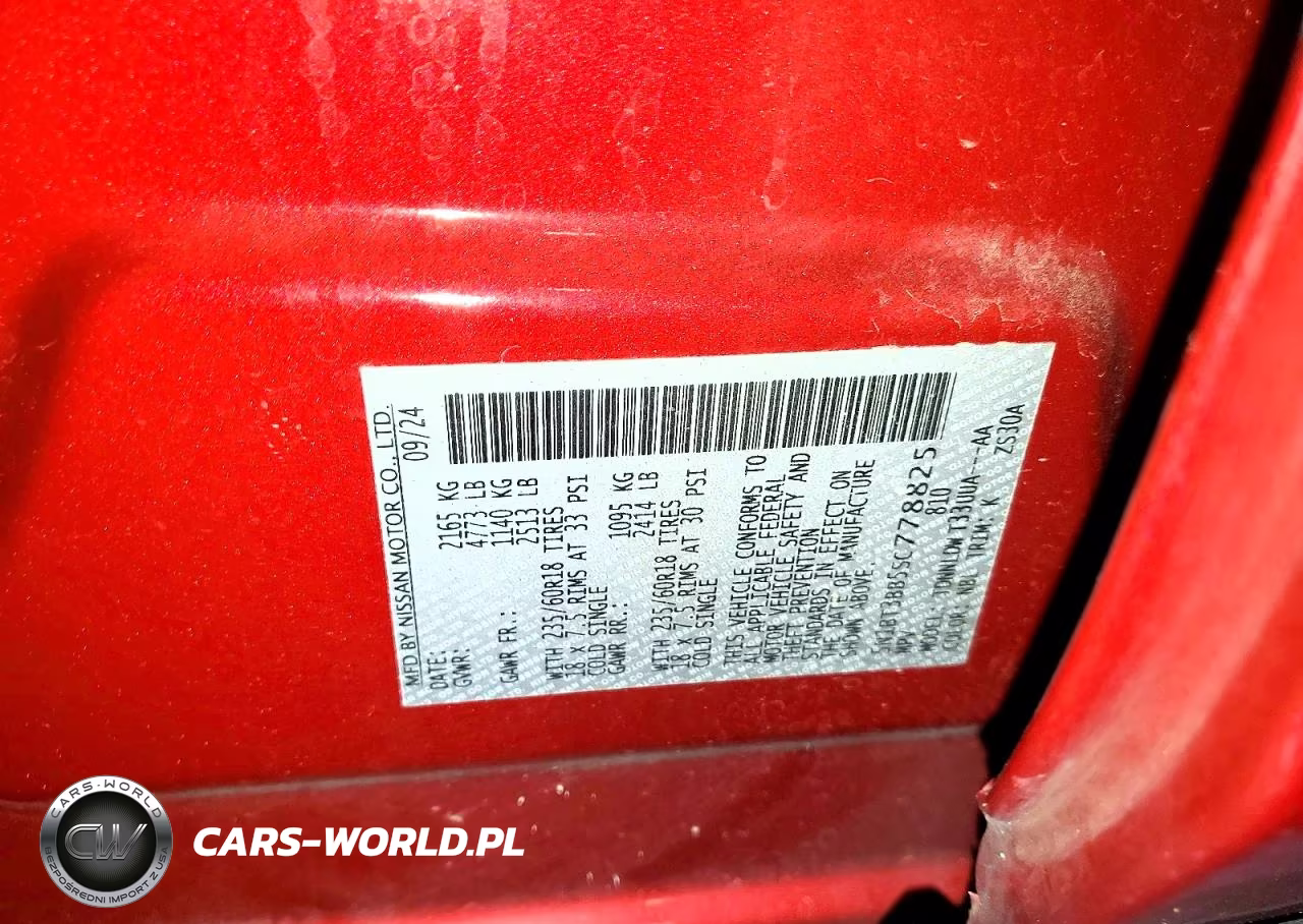2025 Nissan Rogue Sv VIN:5N1BT3BB5SC778825 - 14