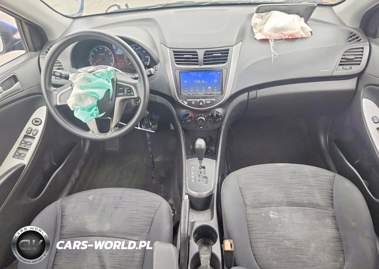2016 Hyundai Accent Se VIN:KMHCT5AE2GU261026 - 8