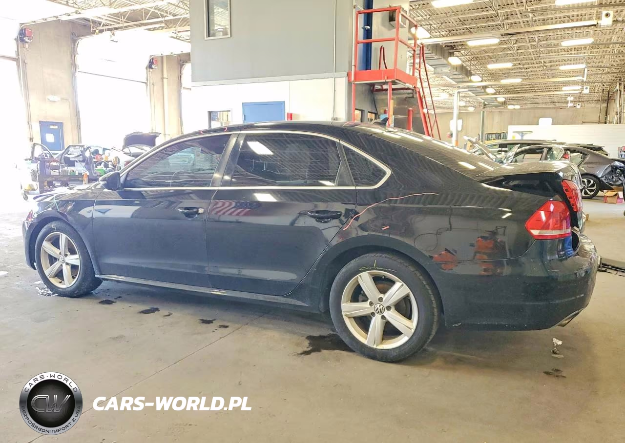 2012 Volkswagen Passat Se VIN:1VWBH7A35CC008582 - 2
