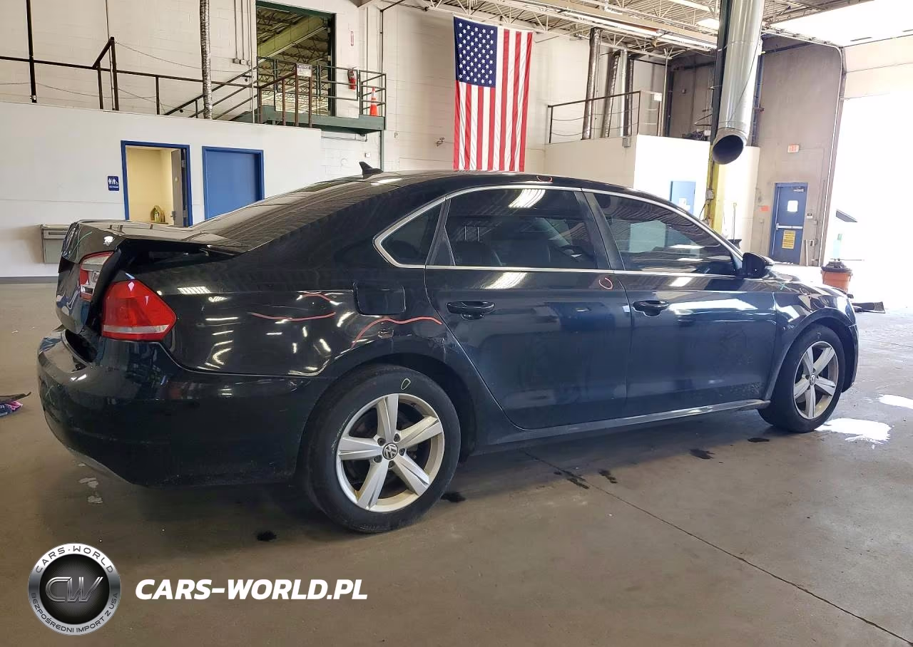 2012 Volkswagen Passat Se VIN:1VWBH7A35CC008582 - 3