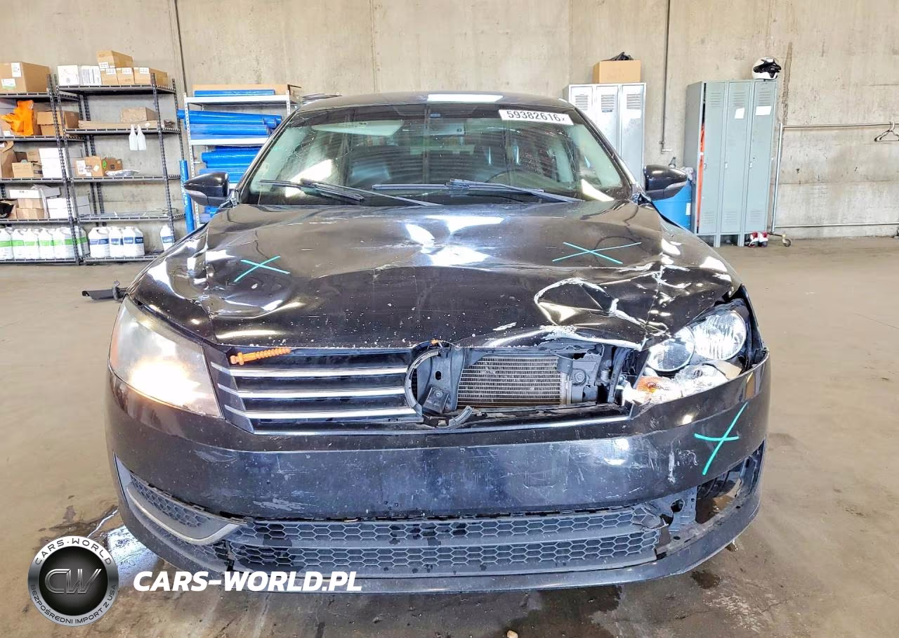 2012 Volkswagen Passat Se VIN:1VWBH7A35CC008582 - 5