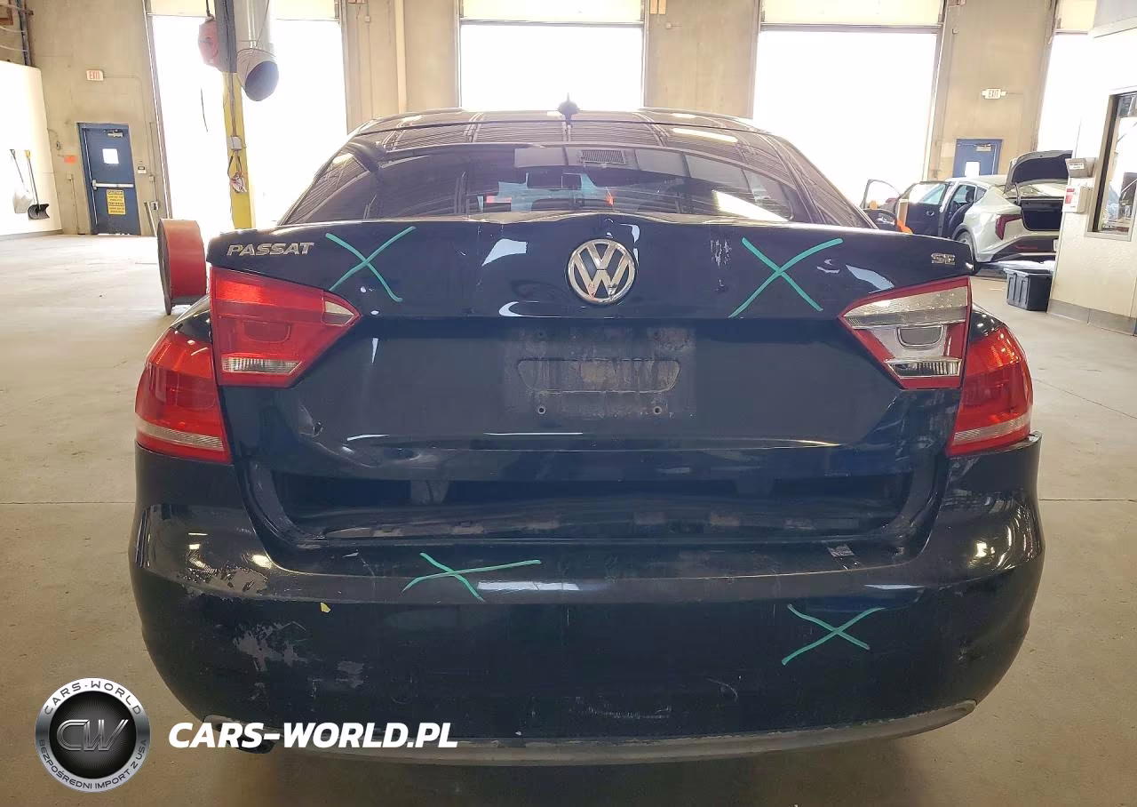 2012 Volkswagen Passat Se VIN:1VWBH7A35CC008582 - 6