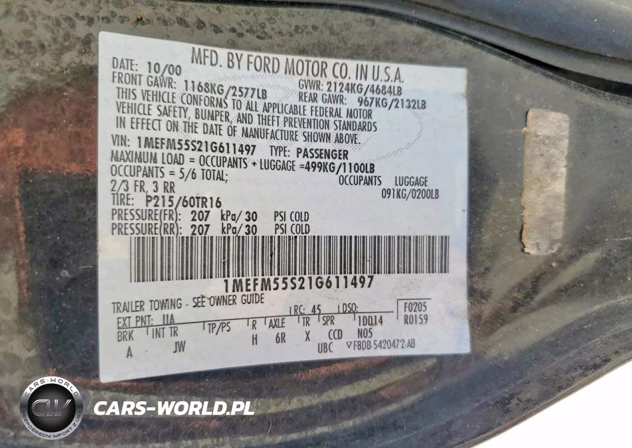 2004 Mercury Sable VIN:1MEFM55S21G611497 - 12