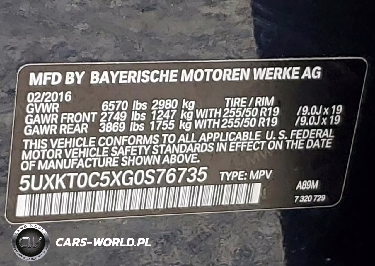 2016 BMW X5 Xdr40E VIN:5UXKT0C5XG0S76735 - 13