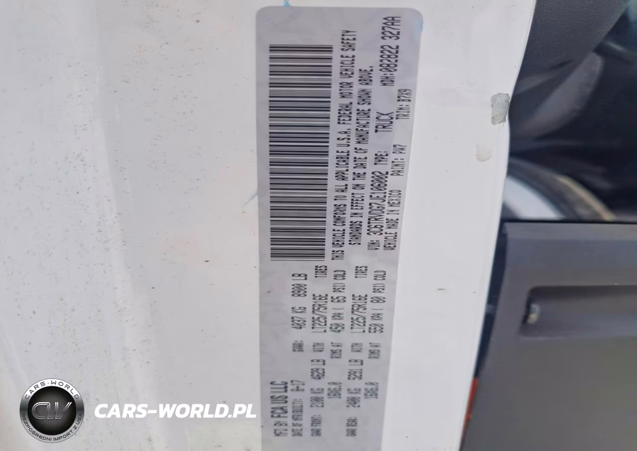 2018 Ram Promaster 2500 Delivery Van VIN:3C6TRVDG7JE106002 - 13