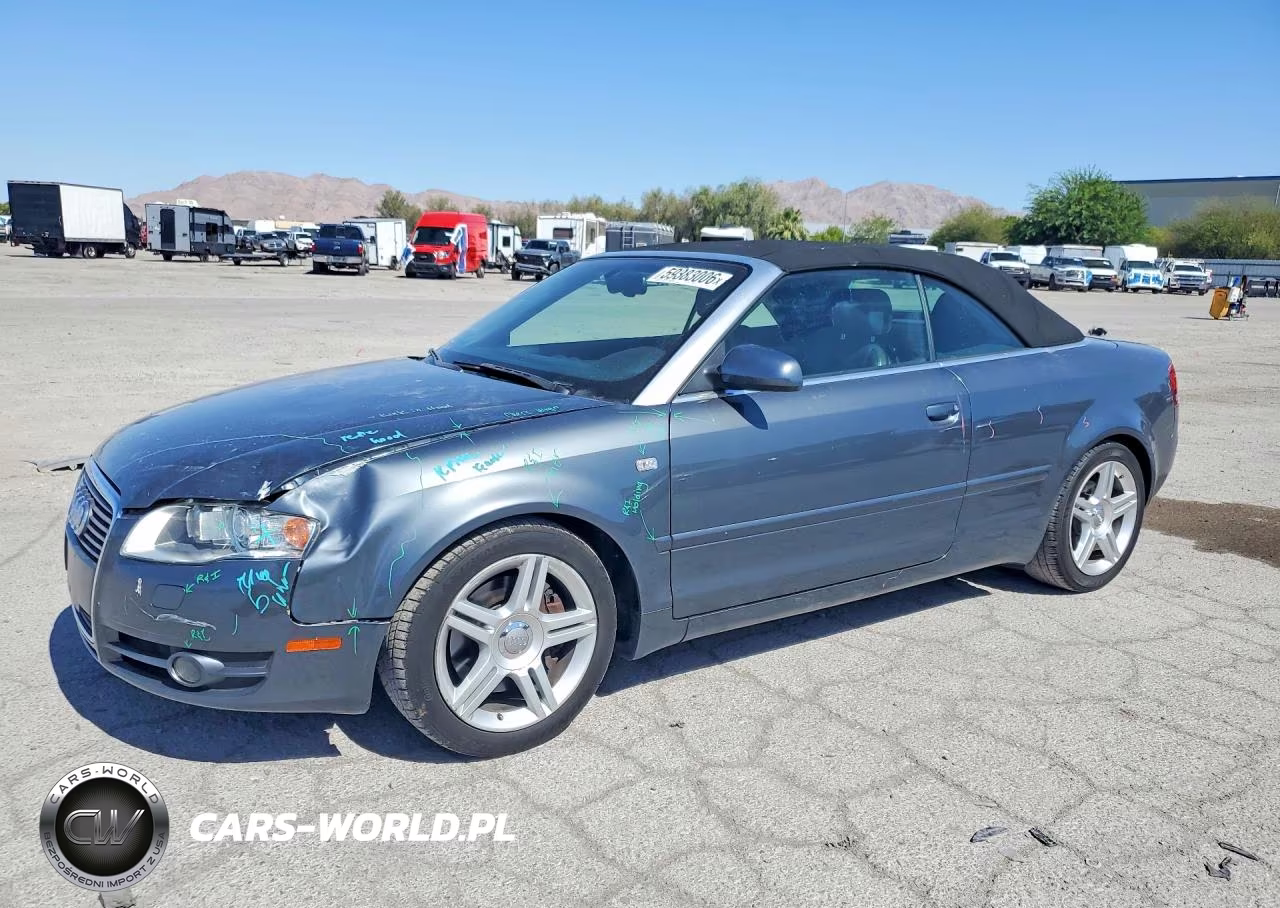 2008 Audi A4 2.0T Cabriolet