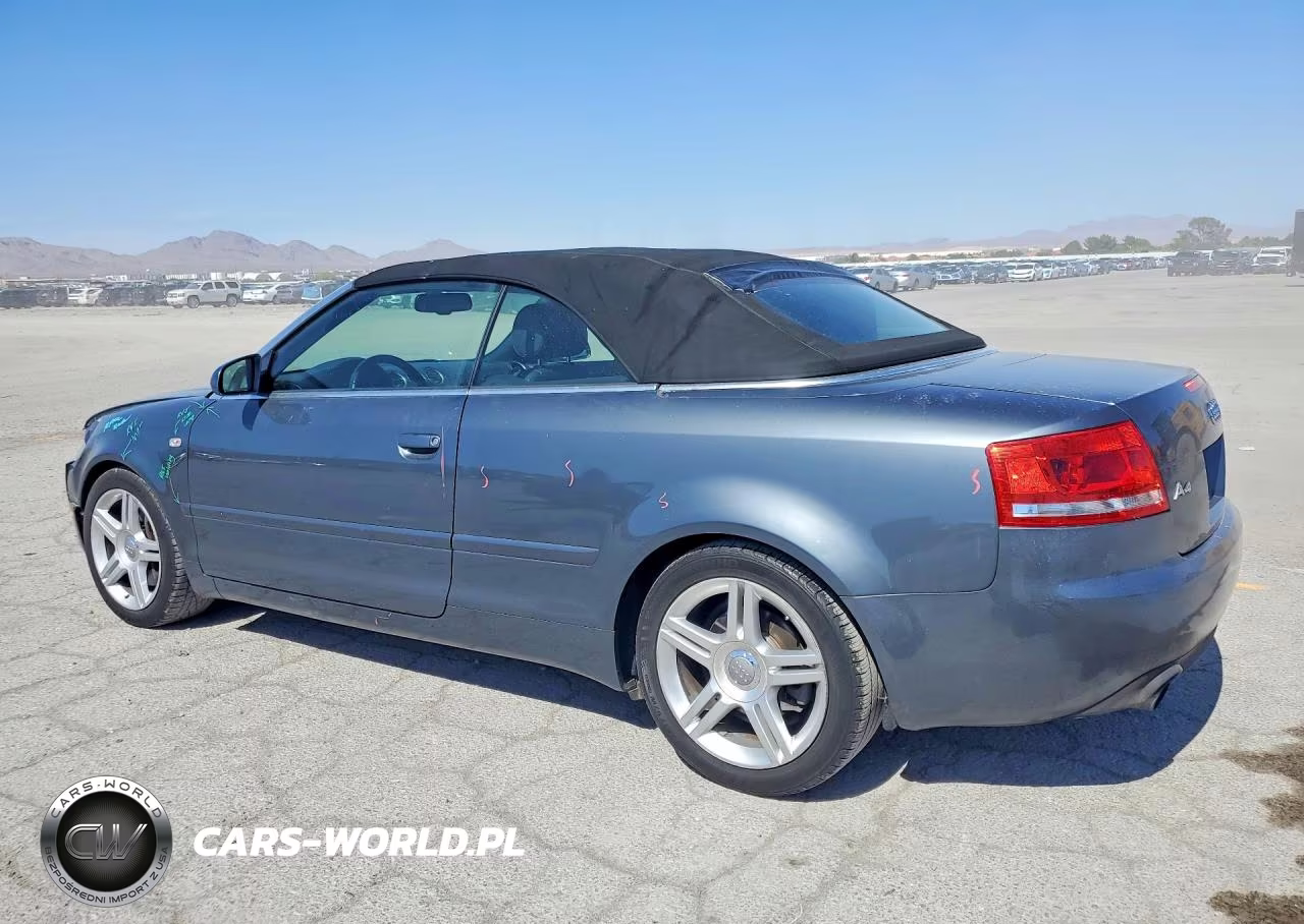2008 Audi A4 2.0T Cabriolet VIN:WAUAF48H88K007764 - 2