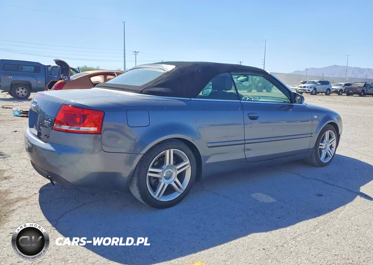 2008 Audi A4 2.0T Cabriolet VIN:WAUAF48H88K007764 - 3