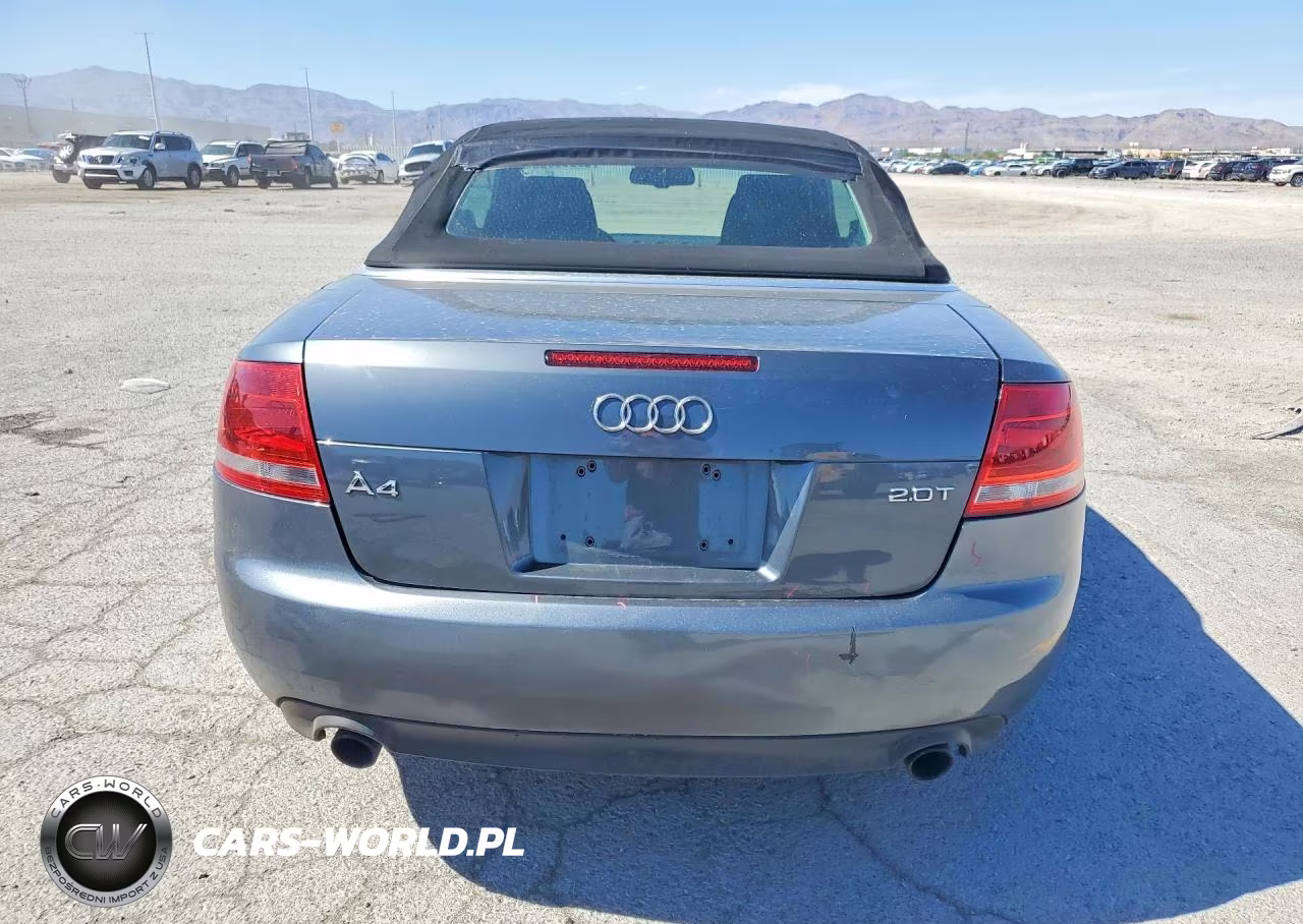 2008 Audi A4 2.0T Cabriolet VIN:WAUAF48H88K007764 - 6