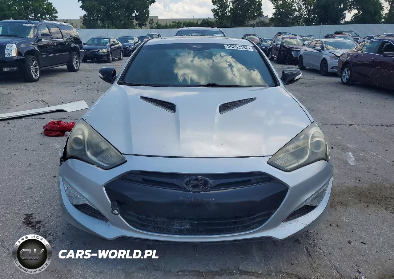 2013 Hyundai Genesis Coupe 2.0T VIN:KMHHT6KD2DU082286 - 5