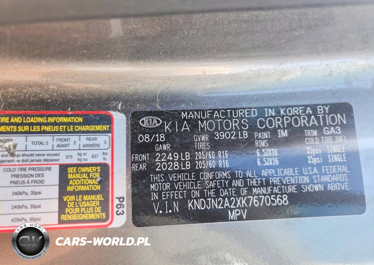 2019 Kia Soul Base VIN:KNDJN2A2XK7670568 - 12