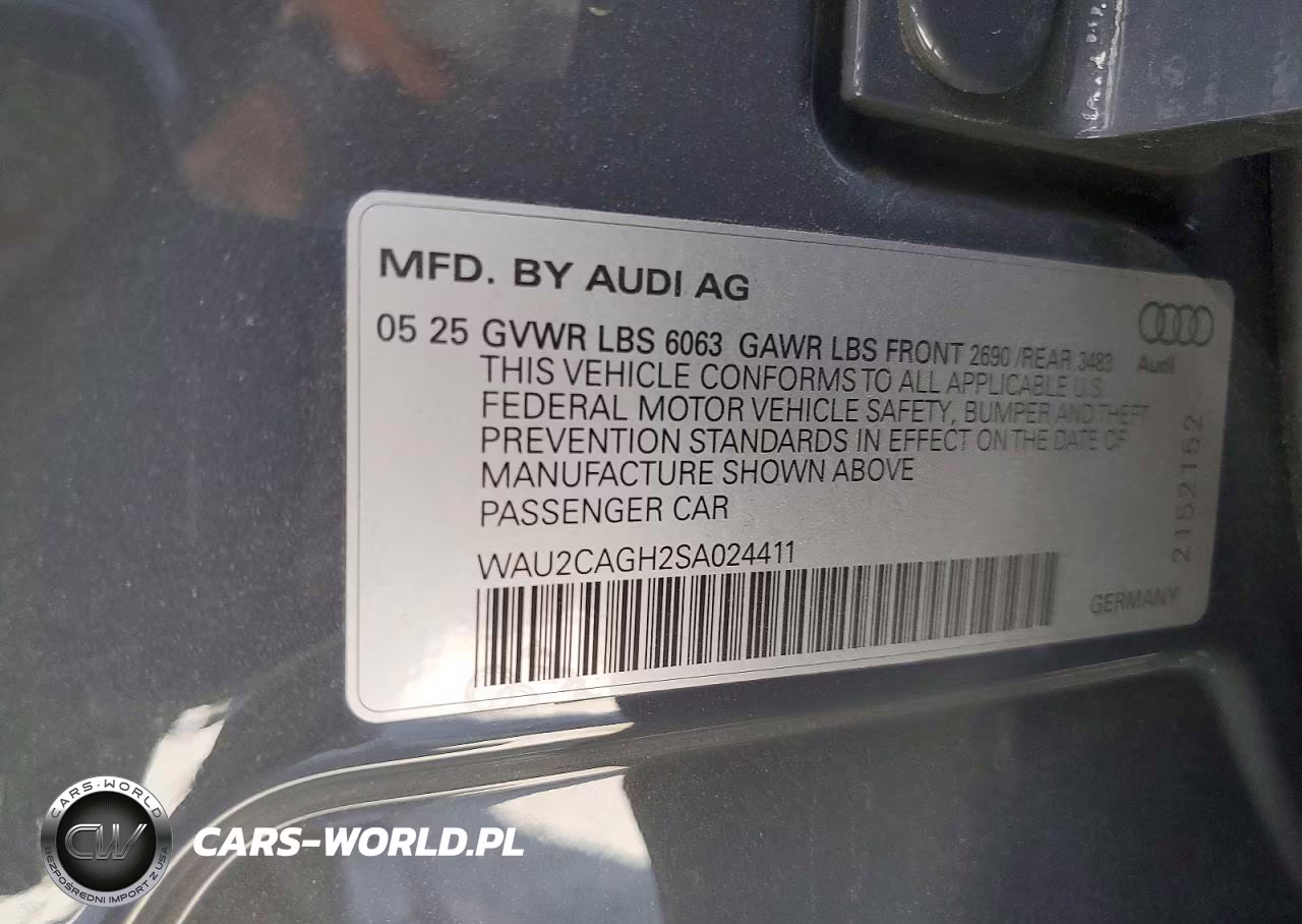 2025 Audi A6 E-Tron Premium Plus 55 VIN:WAU2CAGH2SA024411 - 12