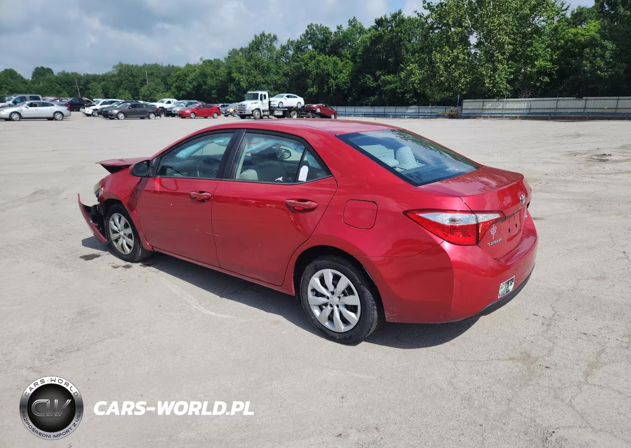 2015 Toyota Corolla Le VIN:2T1BURHE5FC360056 - 2