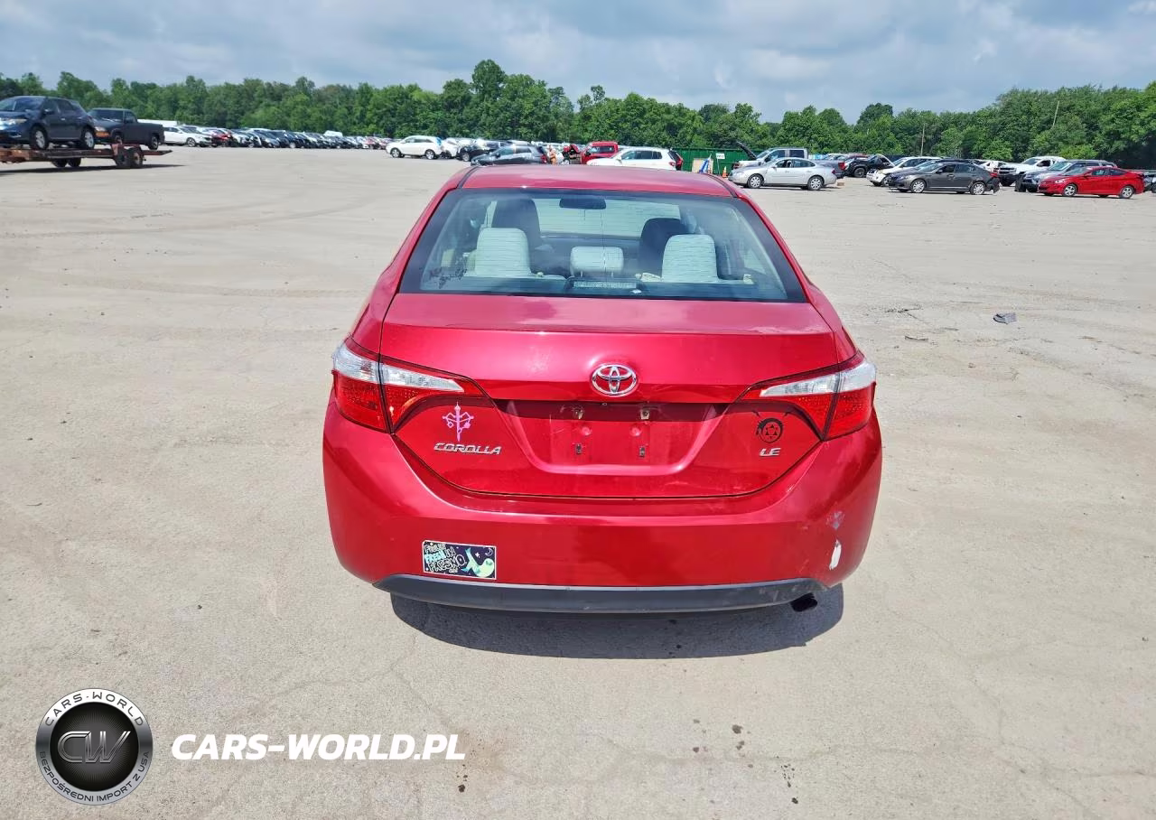 2015 Toyota Corolla Le VIN:2T1BURHE5FC360056 - 6