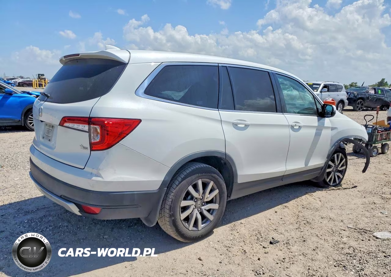 2020 Honda Pilot Exl VIN:5FNYF5H55LB023102 - 3
