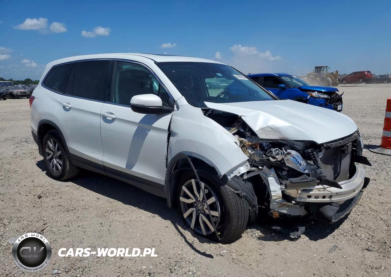 2020 Honda Pilot Exl VIN:5FNYF5H55LB023102 - 4