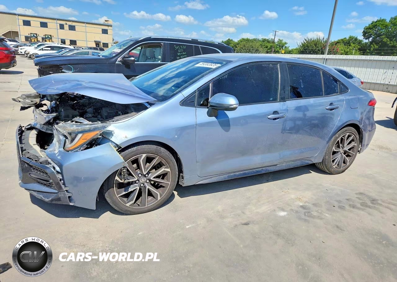2022 Toyota Corolla Se VIN:JTDS4MCE6NJ084287 - 1