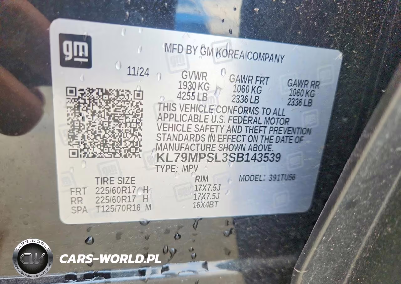 2025 Chevrolet Trailblazer Lt VIN:KL79MPSL3SB143539 - 13