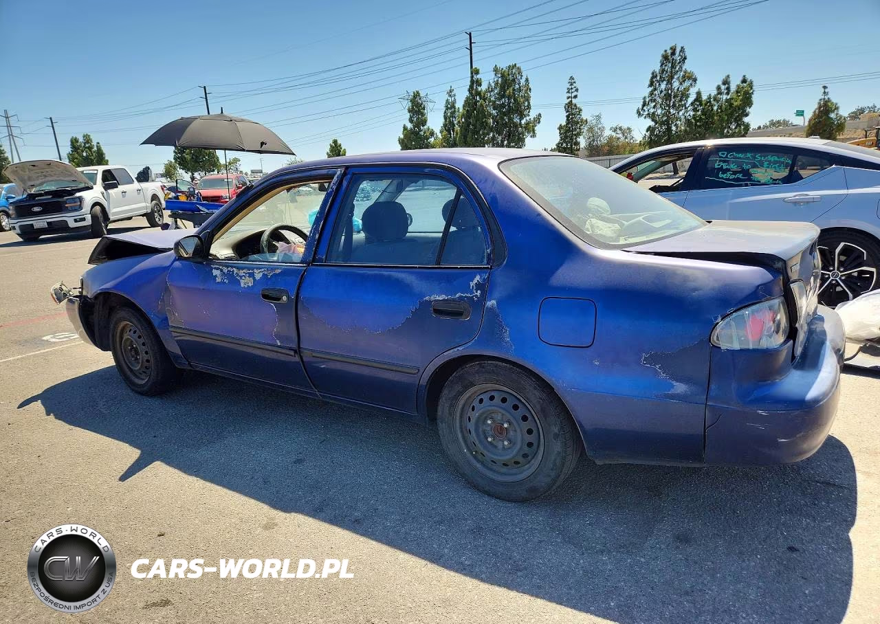 1998 Toyota Corolla Ve VIN:1NXBR12EXWZ090025 - 2