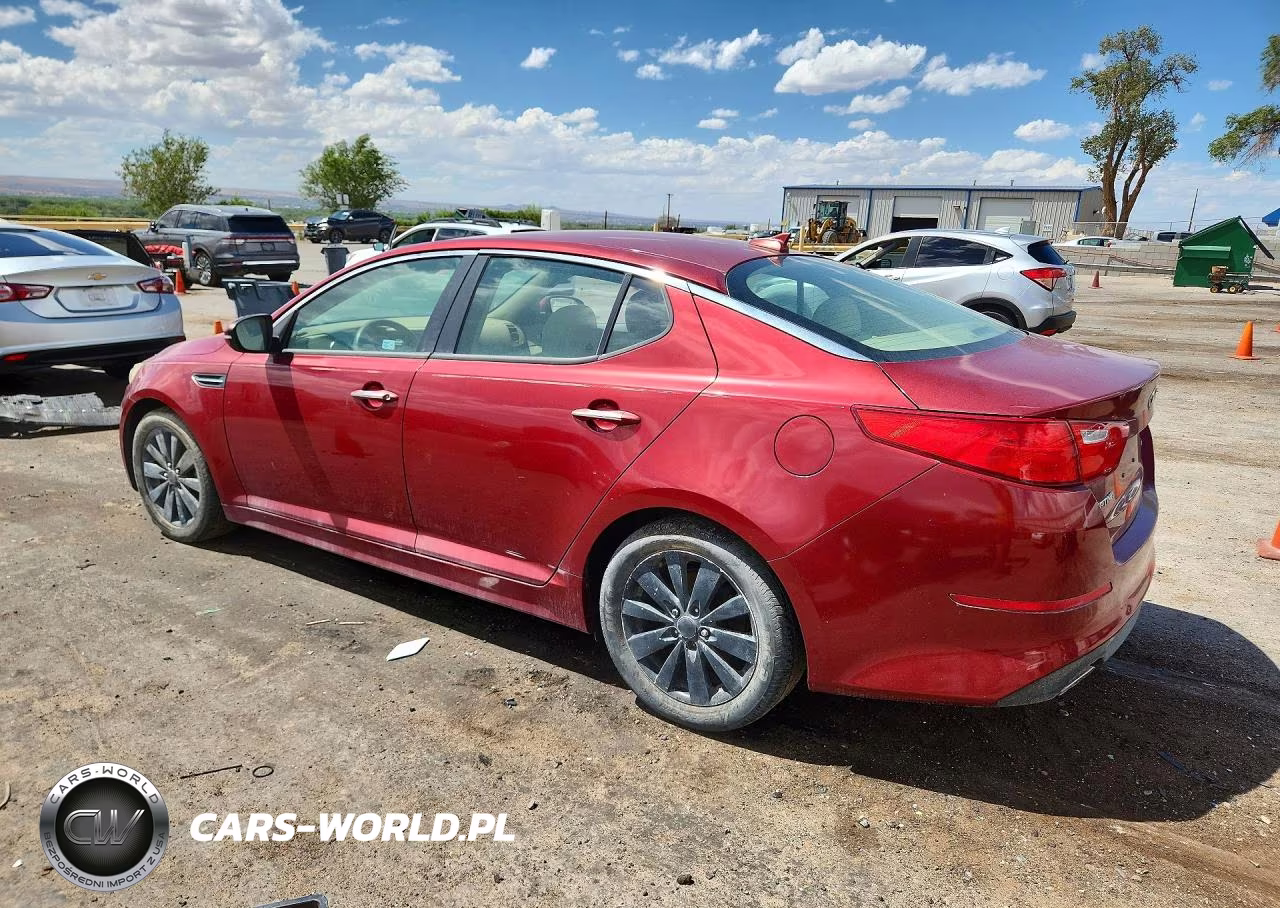 2014 Kia Optima Lx VIN:5XXGM4A74EG350162 - 2