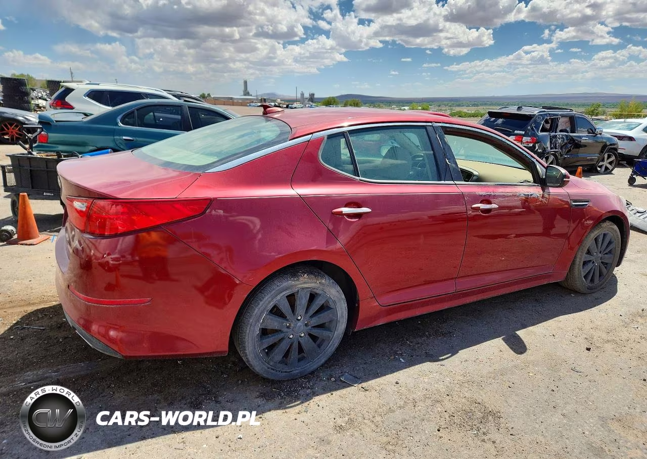 2014 Kia Optima Lx VIN:5XXGM4A74EG350162 - 3
