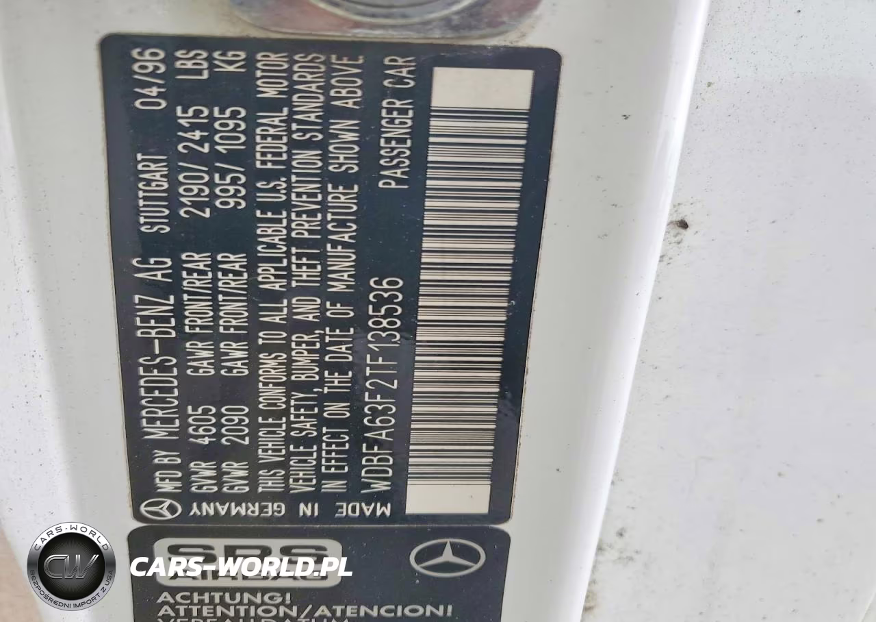 1996 Mercedes-Benz Sl 320 VIN:WDBFA63F2TF138536 - 12