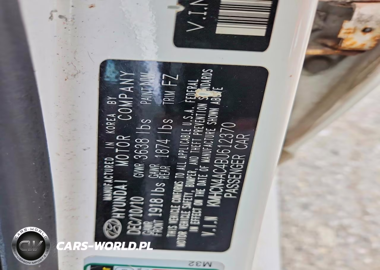 2011 Hyundai Accent Gls VIN:KMHCN4AC4BU612370 - 12