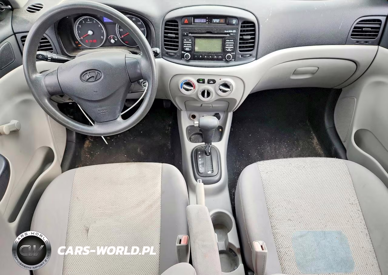 2011 Hyundai Accent Gls VIN:KMHCN4AC4BU612370 - 8