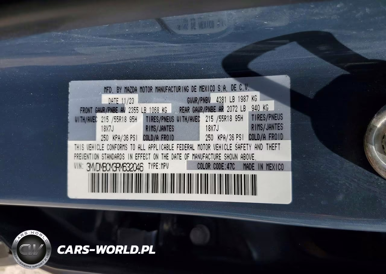 2024 Mazda Cx-30 Preferred VIN:3MVDMBCM3RM632046 - 14