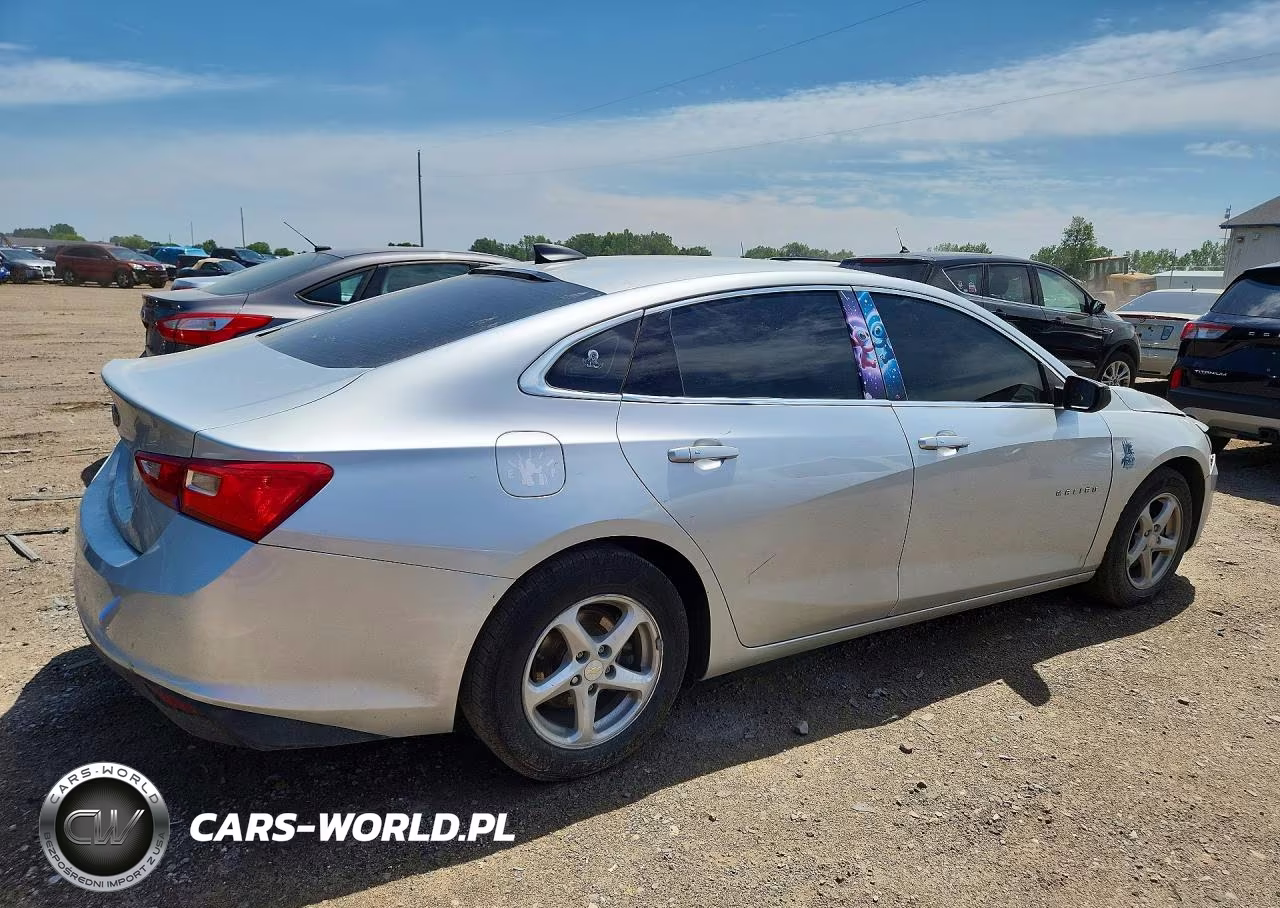 2017 Chevrolet Malibu Ls VIN:1G1ZB5ST8HF289992 - 3