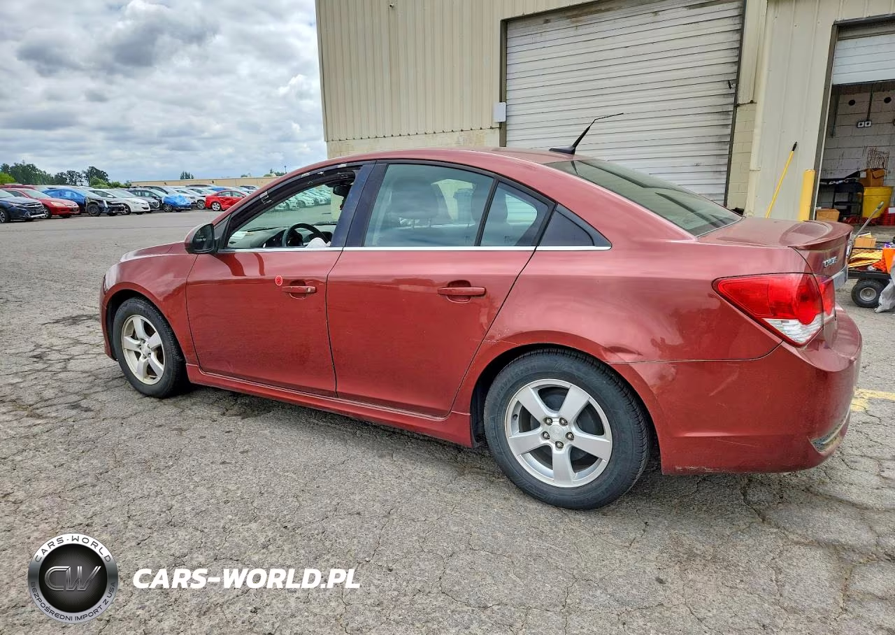 2012 Chevrolet Cruze Lt VIN:1G1PF5SC1C7258436 - 2